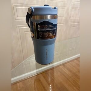 - Hydragear Tumbler Handle Meridian Steinless Steel Tumbler W/flip Flop St…